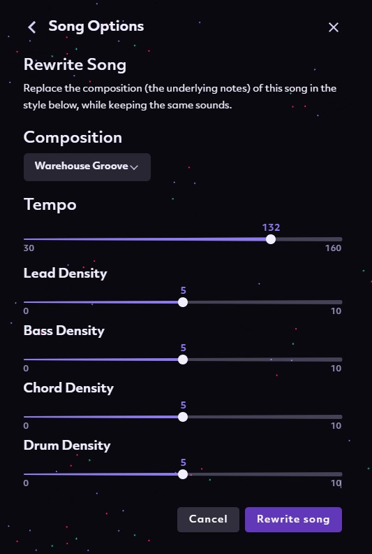 boomy edit your ai generated song